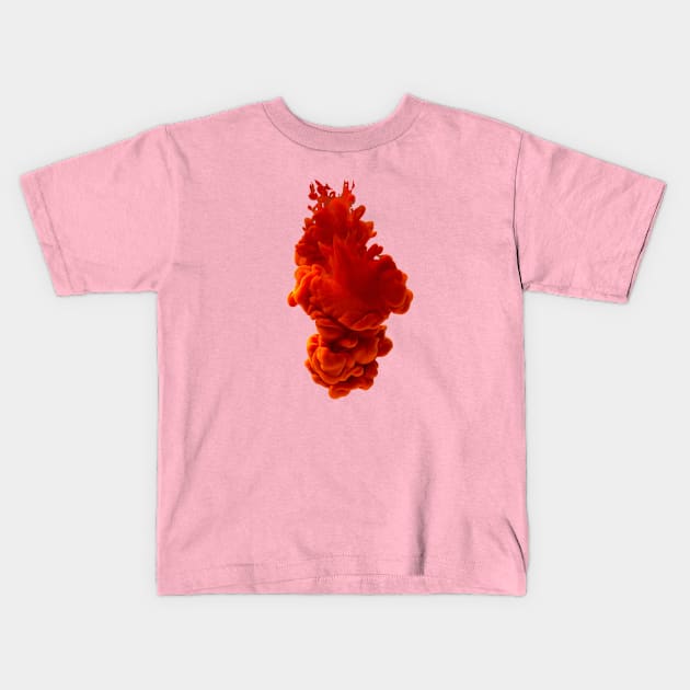 Burning Blood Kids T-Shirt by Levitazio